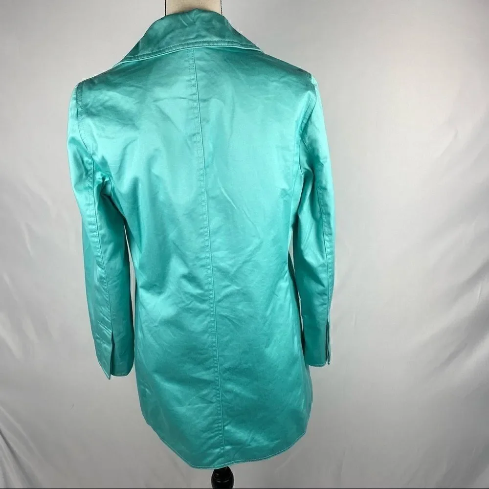 Coach Trench Coat in Mint Size M